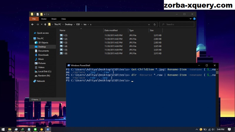 Ekstensi File Menggunakan XQUERY